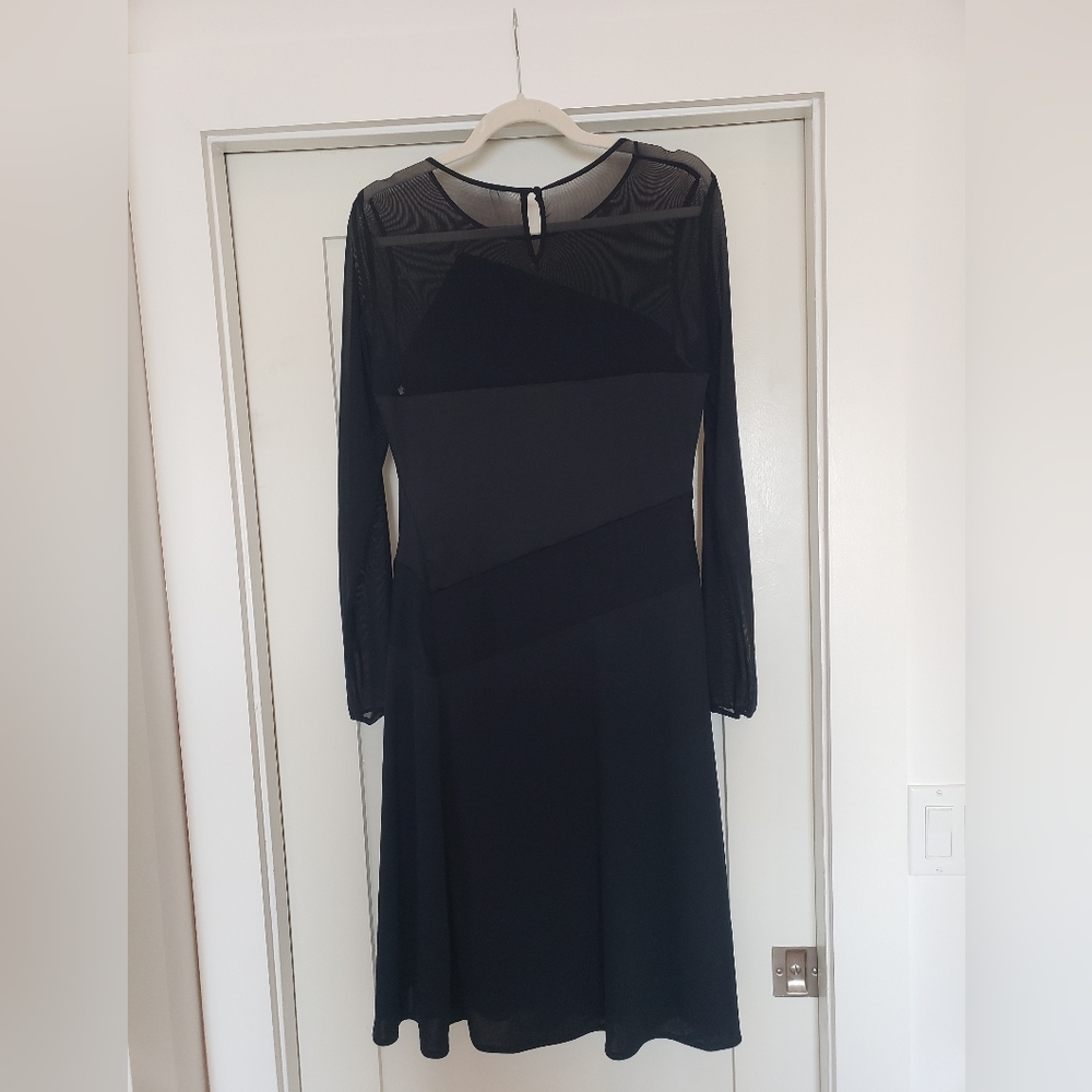 Halston Dress, Black, Size 8